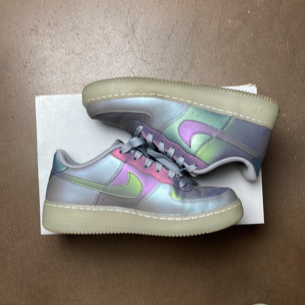 Iridescent nike Air Force 1